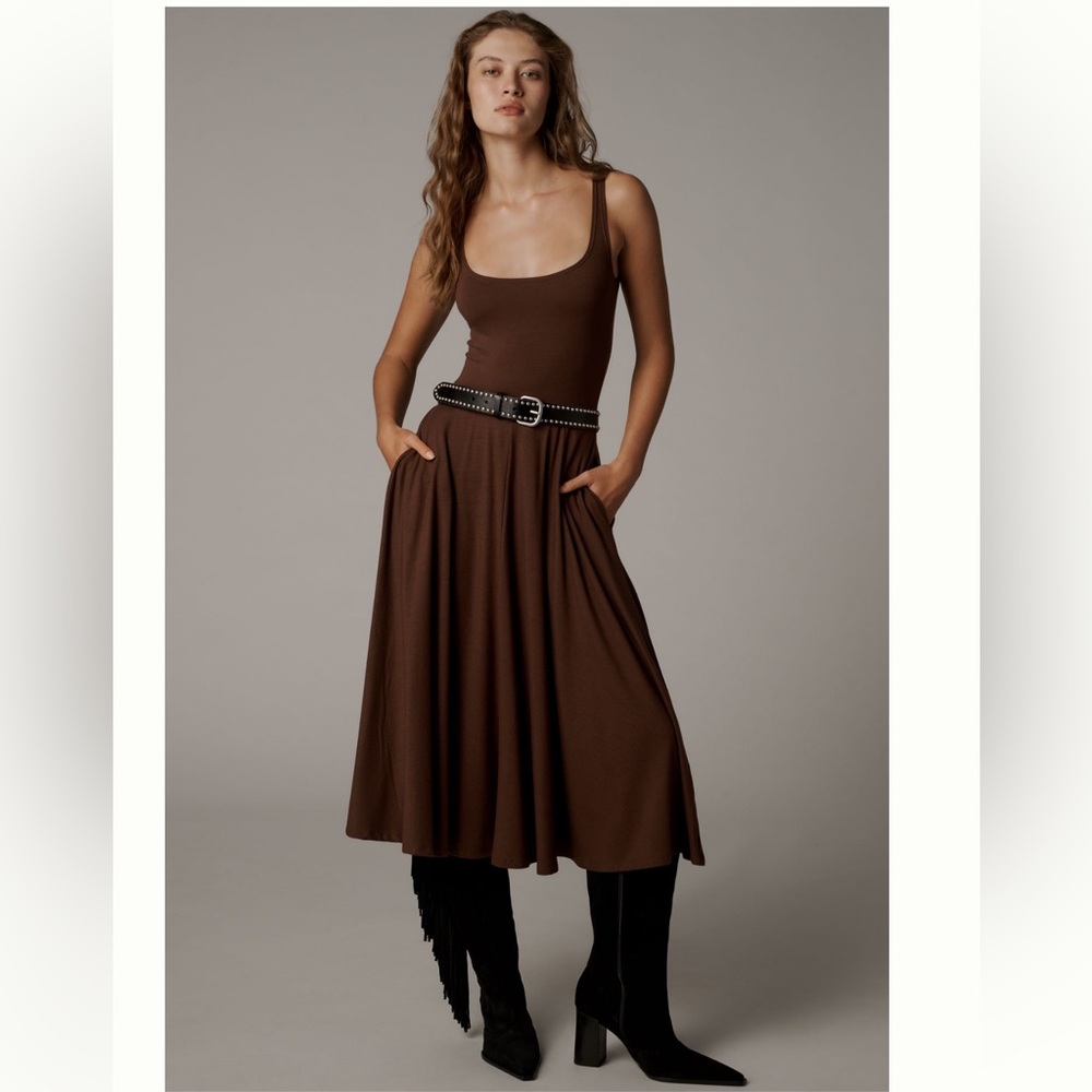 Reformation Rou Knit Midi Dress NWT